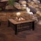 Pure Garden 32-Inch Outdoor Wood Burning Firepit/Fireplace with Steel Bowl 50-FP187 - alternate 1